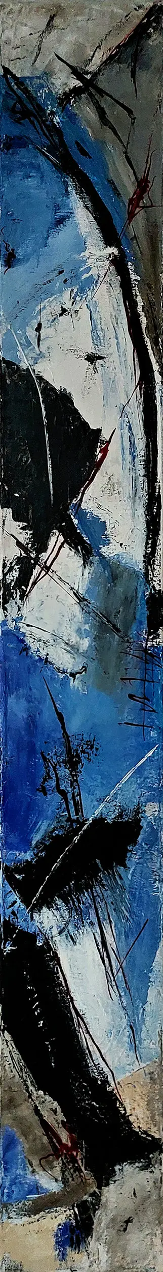 Blue meets White